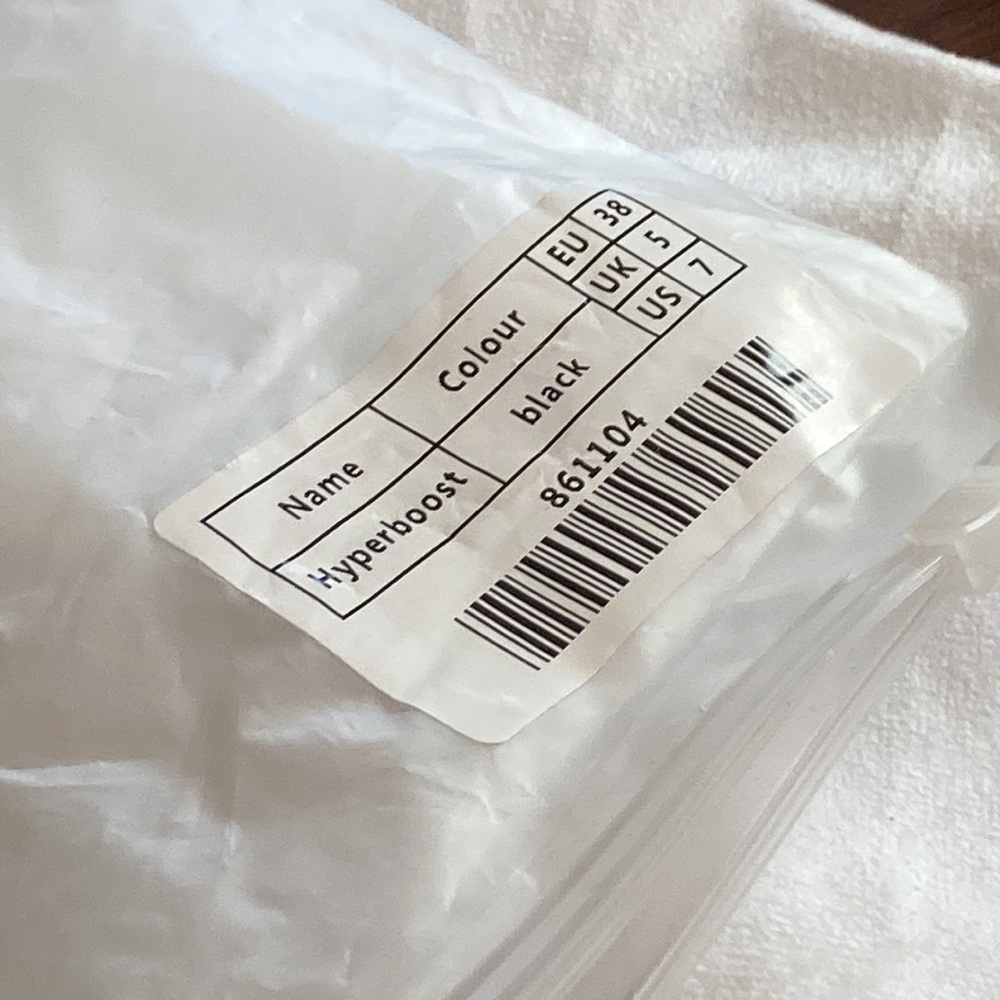 Hyperboost Memory Foam Flex Black Shoes Size 7 - image 7